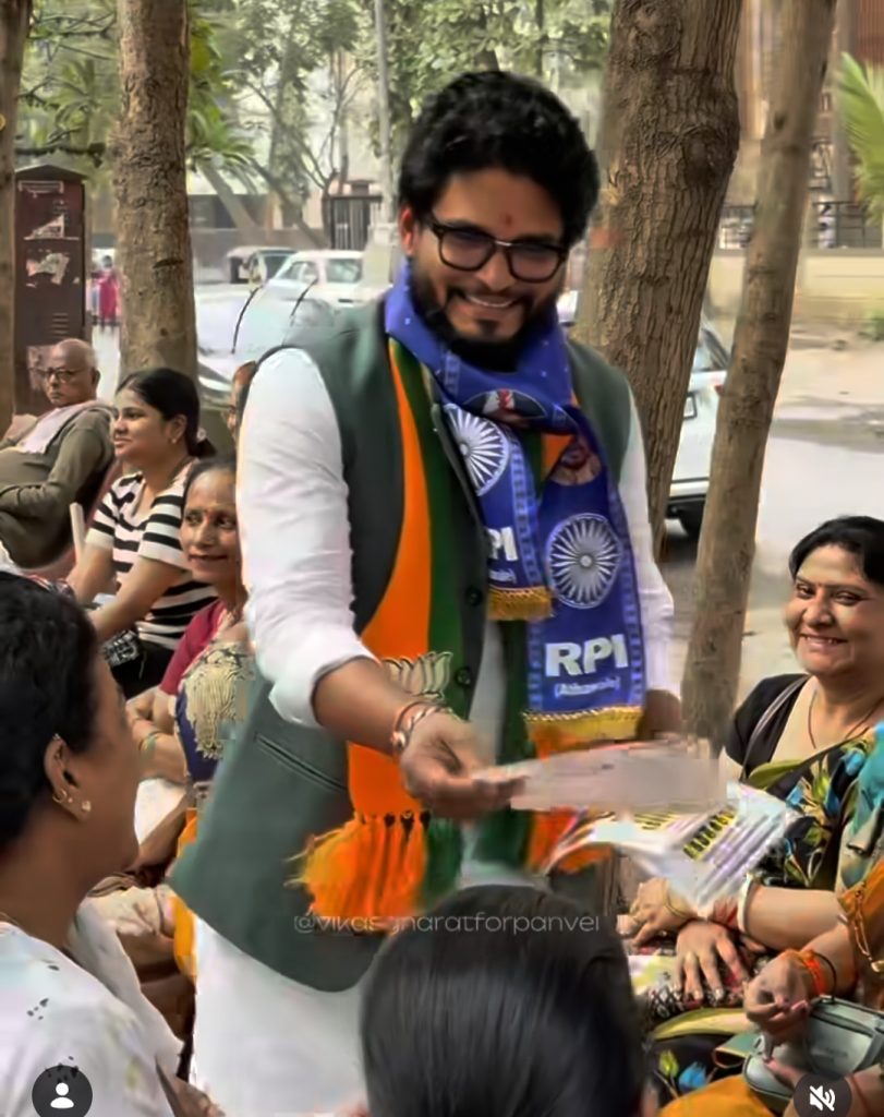 कामोठ्यात ‘विकास’च वारं घोंघावतंय; प्रभाग १३ मधून विकास घरत पुन्हा मैदानात