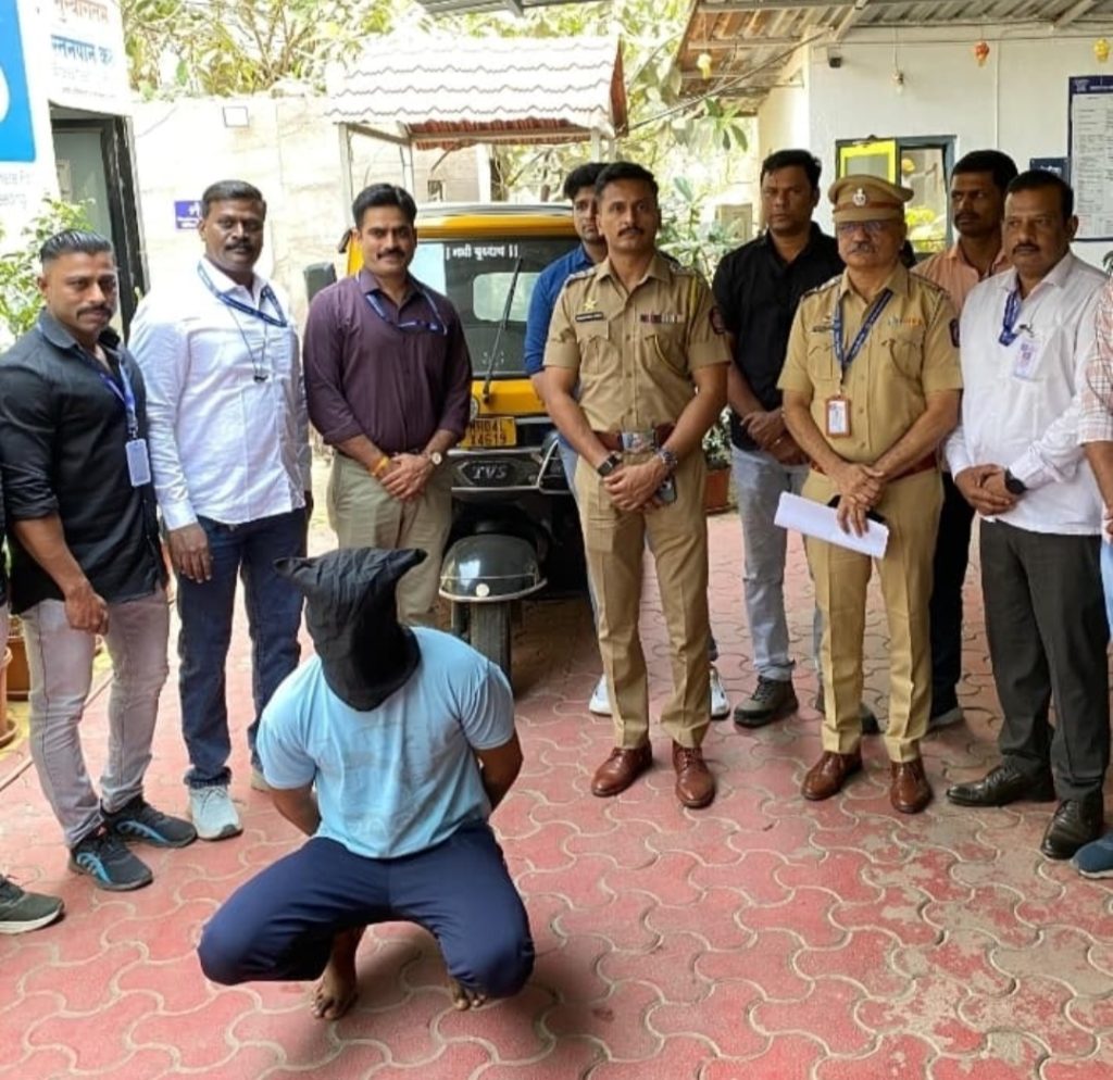 प्रवासी महिलेवर प्राणघातक हल्ला; ऑटो रिक्षा चालक 48 तासात अटक, लुटलेले वस्तू जप्त