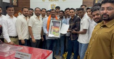 कळंबोलीतील पाणीपुरवठा, ड्रेनेज व मूलभूत सुविधांबाबत नगरसेवक विजय खानावकर यांची तातडीची मागणी