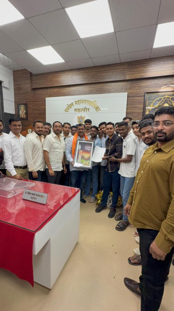 कळंबोलीतील पाणीपुरवठा, ड्रेनेज व मूलभूत सुविधांबाबत नगरसेवक विजय खानावकर यांची तातडीची मागणी