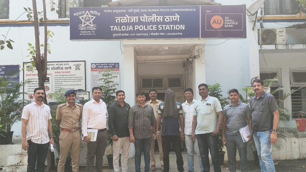 दुहेरी खून प्रकरणातील आरोपी ९० तासांत गजाआड; तळोजा पोलिसांची उल्लेखनीय कामगिरी
