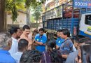 कळंबोलीतील गॅस टंचाई नगरसेवक रामदास शेवाळे यांची पाहणी;