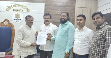 कळंबोलीत आधुनिक शैक्षणिक संकुल उभारा; नगरसेवक रामदास शेवाळे यांची महापौरांकडे मागणी 