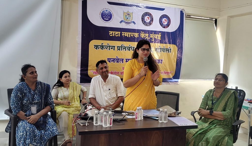 महिलांच्या आरोग्य सुरक्षेसाठी  ममता प्रितम म्हात्रे सक्रिय, पनवेलमध्ये कर्करोग प्रतिबंध मोहिमेला वेग