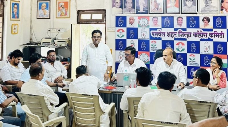 पनवेलमध्ये संघटन सृजन अभियानाला उत्स्फूर्त प्रतिसाद