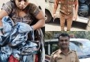 तलावात बुडणाऱ्या महिलेला कळंबोली पोलिसांनी वाचवले.