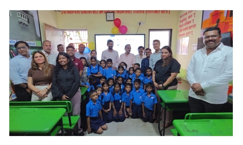 स्मार्ट डिजिटल शाळेकडे नागझरीची वाटचाल; विद्यार्थ्यांच्या तंत्रज्ञानाधारित शिक्षणाला मिळणार नवी दिशा 